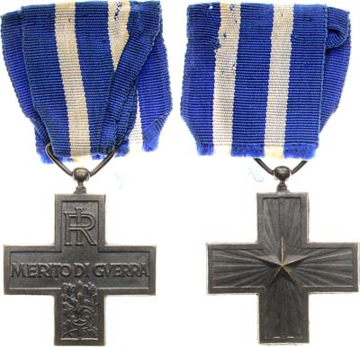 Лот №348,  Итальянская республика. Крест 