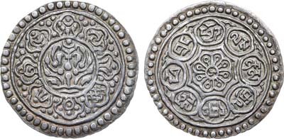 Лот №353,  Китай. Тибет. 1 тангка 1880 года.