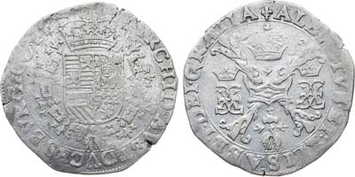 Лот №373,  Испанские Нидерланды. Брабант. Король Альберт и Елизавета Испанские. Патагон 1612-1620 гг.