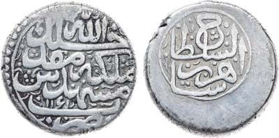 Лот №384,  Персия. Иран. Афшариды. Шах Шахрох Шах. 2 рупии 1748 года.