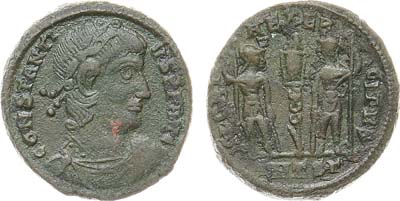 Лот №46,  Римская империя. Император Констанций II. Центенионалий 337-340 гг.