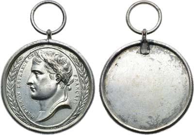 Лот №499,  Франция. Первая империя. Император Наполеон I. Медальон односторонний.