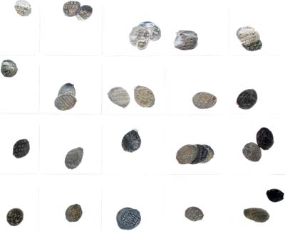 Лот №572,  Лот из 31 русской средневековой монеты от Ивана Грозного до Петра I.