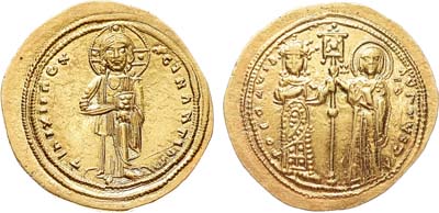 Лот №64,  Византийская империя. Императрица Феодора. Гистаменон 1055-1056 гг.