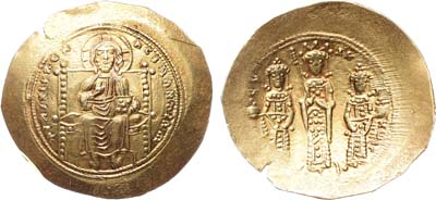Лот №65,  Византийская империя. Императрица Евдокия Макремволитисса. Гистаменон 1067 года.