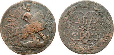 Лот №691, 2 копейки 1757 года.