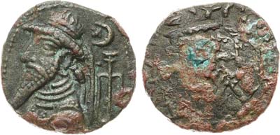 Лот №69,  Царство Элам. Иран. Тетрадрахма I-II вв. н.э.