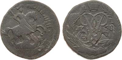 Лот №701, 2 копейки 1758 года.