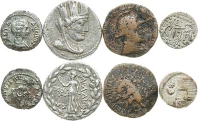 Лот №71,  Сборный лот из 4 античных монет.