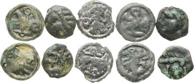 Лот №74,  Сборный лот из 5 античных монет.