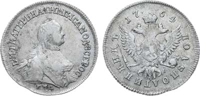 Лот №759, Полуполтинник 1764 года. ММД-ТI-ЕI.
