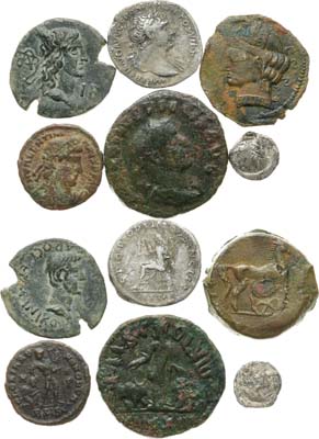 Лот №77,  Сборный лот из 6 античных монет.