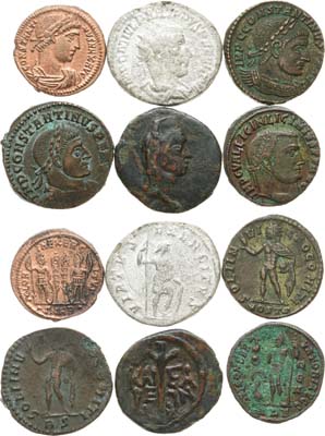 Лот №79,  Сборный лот из 6 античных монет.