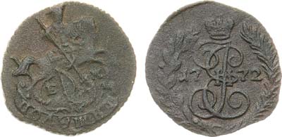 Лот №816, Полушка 1772 года. ЕМ.