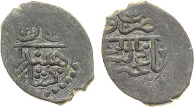 Лот №850,  Крымское ханство. Хан Шахин-Гирей. 3-й год правления. Кара-Бешлык (акче).