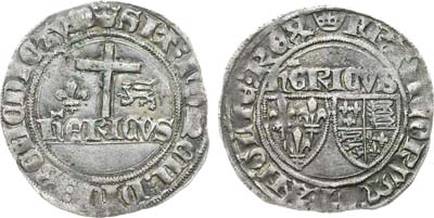 Лот №85,  Англия. Территории во Франции. Король Генрих VI. Гранд бланк 1422-1461 гг.