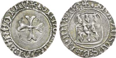 Лот №88,  Герцогство Бретань. Французские государства. Герцог Франциск I. Блан 1442-1450 гг.