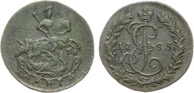 Лот №897, Денга 1783 года. КМ.