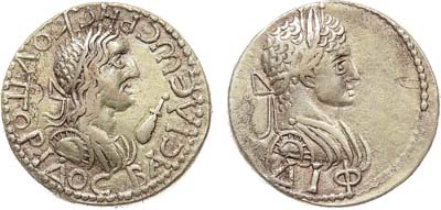 Лот №8,  Боспорское царство. Царь Рискупорид II. Статер 217-218 гг.