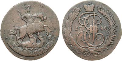 Лот №941, 2 копейки 1788 года. ММ.