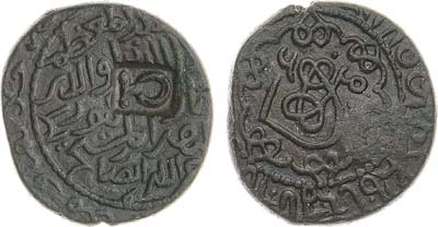 Лот №118,  Грузинское царство. Царица Тамара. Фельс 1187 года. Надчекан.