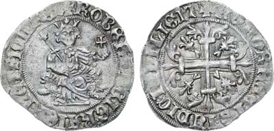 Лот №122,  Италия. Королевство Неаполь. Король Роберт Анжуйский. Джильято 1309-1343 гг.