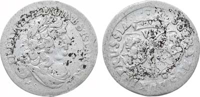 Лот №195,  Германия. Герцогство Бранденбург-Пруссия. Курфюрст Фридрих Вильгельм I. 6 грошей (шестак) 1682 года (HS).