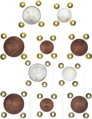 Лот №358,  Сомали. Сборный лот из 5 монет 1950 года.