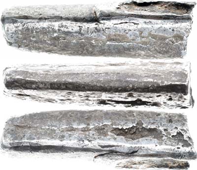 Лот №429,  Платежный слиток. Полтина Новгородского типа XIV в.