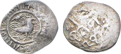 Лот №433,  Великое княжество Московское. Великий князь Дмитрий Иванович Донской. Денга 1382-1389 гг.