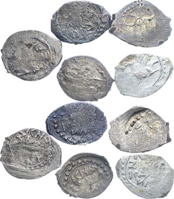 Лот №446,  Великое Княжество Нижегородско-Суздальское. Сборный лот из 5 монет.