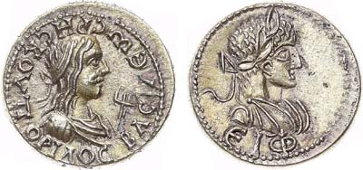 Лот №7,  Боспорское царство. Царь Рескупорид II. Статер 218-219 гг.