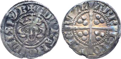 Лот №131,  Англия. Королевство. Король Эдуард I Длинноногий. Пенни 1272-1307 гг.