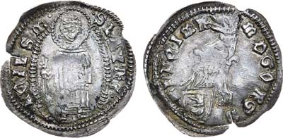 Лот №141,  Княжество Зета. Князь Георгий (Джурадж) II Балшич Стратимирович. Грош 1392-1403 гг.