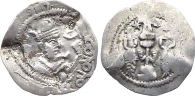 Лот №189,  Княжество Чаганиан. Драхма VIII века. Подражание сасанидскому типу.