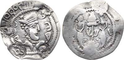 Лот №191,  Княжество Чаганиан. Драхма VIII века. Подражание сасанидскому типу.