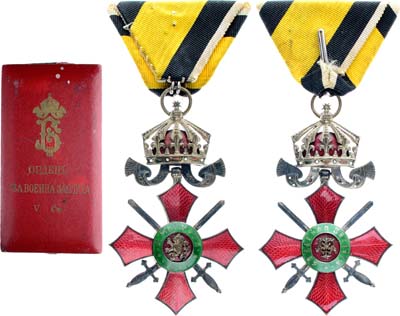 Лот №230,  Болгария. Царство. Царь Борис III. Знак ордена 