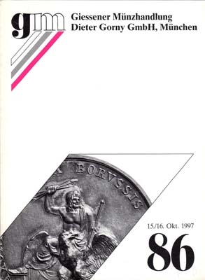 Лот №2372,  Giessener Muenzhandlungh Dieter Gorny. Каталог аукциона 86.
