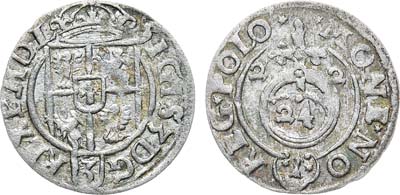 Лот №387,  Речь Посполитая. Король польский и великий князь литовский Сигизмунд III Ваза. Полторак (1/24 талера) 1622 года.