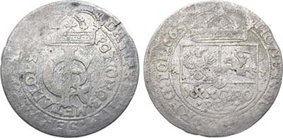 Лот №393,  Речь Посполитая. Король польский и великий князь литовский Ян II Казимир. Тымф (30 грошей) 1663 года.