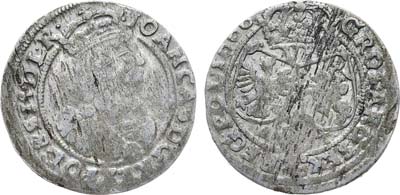 Лот №396,  Речь Посполитая. Королевство Польша. Король польский и великий князь литовский Ян II Казимир. 6 грошей 1666 года (АТ).