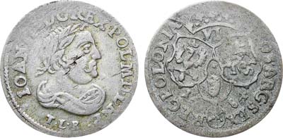 Лот №402,  Речь Посполитая. Король польский и великий князь литовский Ян III Собеский. 6 грошей (шестак) 1684 года (TLB).