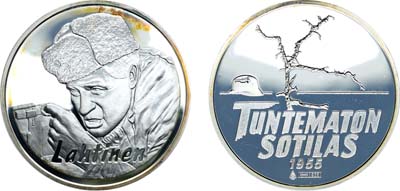 Лот №463,  Финляндия. Медаль 2000-2020 годов. Кинофильм 