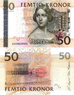 Лот №440,  Швеция. 50 крон 2004-2011 гг.