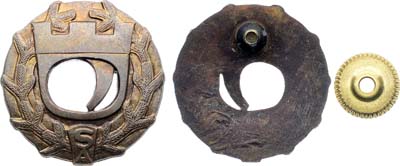 Лот №393,  Финляндия. Знак воинской классности. III класс.