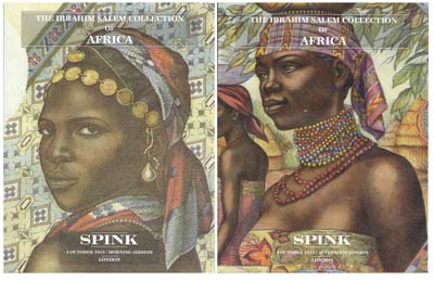Лот №2145,  Spink. Каталог аукциона (в двух частях). Коллекция банкнот Африки Ибрагима Салема.