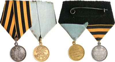 Лот №1162, Колодка 1856 года. на 2 медали.