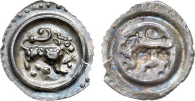 Лот №145,  Германия. Город Юберлинген. Брактеат после 1295 года.