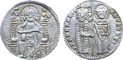 Лот №152,  Италия. Венецианская республика. Дож Франческо Дандоло. Гроссо 1329-1339 гг.