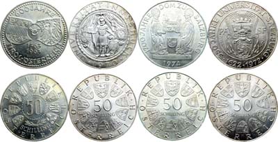 Лот №186,  Австрия. Сборный лот из 4 монет.